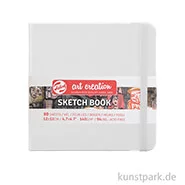 Artikelbild des Artikels “Talens Art Creation - Skizzenbuch Weiß, 80 Blatt, 140g 12 x 12 cm“