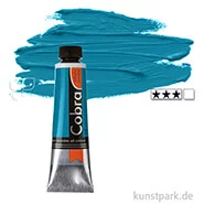 Artikelbild des Artikels “Talens COBRA wassermischbare Ölfarben 40 ml | 565 Phthalo Türkis Blau“