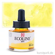 Artikelbild des Artikels “Talens ECOLINE - Flüssige Wasserfarbe 30 ml | 201 Hellgelb“