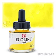 Artikelbild des Artikels “Talens ECOLINE - Flüssige Wasserfarbe 30 ml | 205 Zitronengelb“