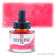 Artikelbild des Artikels “Talens ECOLINE - Flüssige Wasserfarbe 30 ml | 318 Karmin“