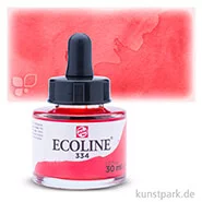 Artikelbild des Artikels “Talens ECOLINE - Flüssige Wasserfarbe 30 ml | 334 Scharlach“