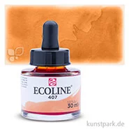 Artikelbild des Artikels “Talens ECOLINE - Flüssige Wasserfarbe 30 ml | 407 Dunkler Ocker“