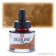 Artikelbild des Artikels “Talens ECOLINE - Flüssige Wasserfarbe 30 ml | 416 Sepia“
