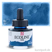 Artikelbild des Artikels “Talens ECOLINE - Flüssige Wasserfarbe 30 ml | 533 Indigo“