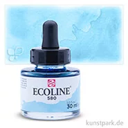 Artikelbild des Artikels “Talens ECOLINE - Flüssige Wasserfarbe 30 ml | 580 Pastellblau“