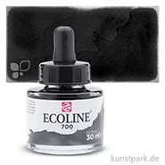 Artikelbild des Artikels “Talens ECOLINE - Flüssige Wasserfarbe 30 ml | 700 Schwarz“