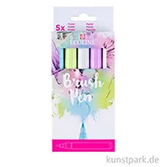 Artikelbild des Artikels “Talens ECOLINE Brush Pen 5er Set - Pastellfarben “
