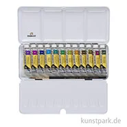 Artikelbild des Artikels “Talens REMBRANDT Aquarellfarben Set - Metallische Farben, 12 x 10 ml Tuben “