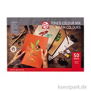 Artikelbild des Artikels “Talens Toned Mixed Media Papier - Warm Mix, 50 Blatt, 180 g DIN A4“