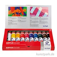 Artikelbild des Artikels “Talens VAN GOGH Acrylfarbe Basis-Set mit 10 Tuben 40 ml im Karton “