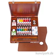 Artikelbild des Artikels “Talens VAN GOGH Acrylfarbe Holzkasten Inspiration - 14 x 40 ml Tuben und Zubehör “