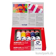 Artikelbild des Artikels “Talens VAN GOGH Acrylfarbe Starterset mit 5 x 40 ml Tuben im Karton “