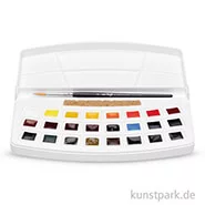 Artikelbild des Artikels “Talens VAN GOGH Aquarell Kunststoffbox Botanische Farben 24 halbe Napf “
