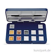 Artikelbild des Artikels “Talens VAN GOGH Aquarell Pocket Box Metallic Edition, 12 halbe Näpfe “