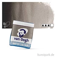 Artikelbild des Artikels “Talens VAN GOGH Aquarellfarben 1/2 Napf | 701 Elfenbeinschwarz“
