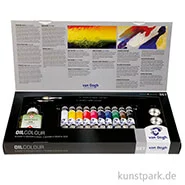 Artikelbild des Artikels “Talens VAN GOGH Ölfarbe Kombi-Set mit 10x20 ml im Karton mit Zubehör “