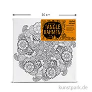 Artikelbild des Artikels “Tangle Rahmen Blütenrad 20x20 cm “
