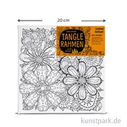 Artikelbild des Artikels “Tangle Rahmen Blumenteppich 20x20 cm “