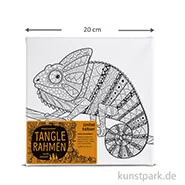 Artikelbild des Artikels “Tangle Rahmen Chamäleon 20x20 cm “