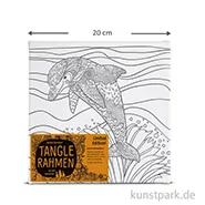 Artikelbild des Artikels “Tangle Rahmen Delfin 20x20 cm “