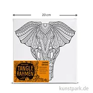 Artikelbild des Artikels “Tangle Rahmen Elefant Afrika 20x20 cm “