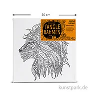 Artikelbild des Artikels “Tangle Rahmen Löwe 20x20 cm “