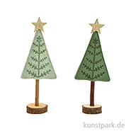 Artikelbild des Artikels “Tannenbaum Aufsteller aus Filz, Grün, Sortiert, 11 x 27 x 6 cm “