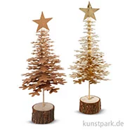 Artikelbild des Artikels “Tannenbaum-Set aus Lederpapier “