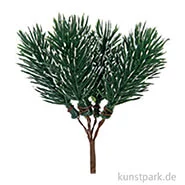 Artikelbild des Artikels “Tannenzweige, Grün/Weiß, 13 cm, 6 Stück “