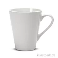 Artikelbild des Artikels “Tasse aus Porzellan zum Bemalen - Weiß, Höhe 10 cm “