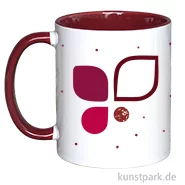 Artikelbild des Artikels “Tasse, Bordeaux, Bedruckt, Design, kunstpark “