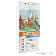 Artikelbild des Artikels “Tombow Dual Brush Pen - Set 18 Grundfarben “
