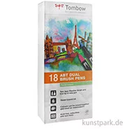 Artikelbild des Artikels “Tombow Dual Brush Pen - Set 18 Pastellfarben “