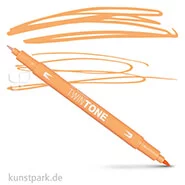 Artikelbild des Artikels “Tombow Doppelfasermaler TwinTone Einzelstift | Honey Orange“