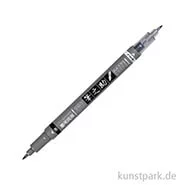 Artikelbild des Artikels “Tombow Fudenosuke Brush Pen - Doppelspitze Schwarz-Grau “