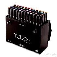 Artikelbild des Artikels “TOUCH Twin Marker Set 48er - Ausgewählte Farben, schwarzer Koffer “