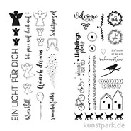 Artikelbild des Artikels “Transferfolie Home + Schutzengel, verschiedene Designs, 2 Bogen “