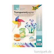 Artikelbild des Artikels “Transparentpapier Set, DIN A4, 10 Blatt farbig sortiert, 115g “