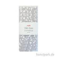 Artikelbild des Artikels “Tüllstoff mit Silbersternchen, Weiß, 1,4 x 1 Meter “