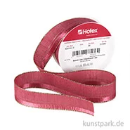 Artikelbild des Artikels “Uniband - Dekoband mit Goldrand - 25 mm x 3 m Altrosa“