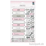 Artikelbild des Artikels “Stanzteile - Meine Kommunion, Rosa, 312 Stück “