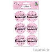 Artikelbild des Artikels “Sticker - Einladung zu meiner Kommunion, Rosa, 24 Stück “