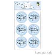 Artikelbild des Artikels “Sticker - Einladung zu meiner Konfirmation, Hellblau, 24 Stück “