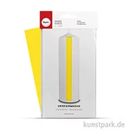 Artikelbild des Artikels “Verzierwachs 20x10 cm, 2 Stück Wachsfolie | Gelb“