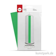 Artikelbild des Artikels “Verzierwachs 20x10 cm, 2 Stück Wachsfolie | Grün“