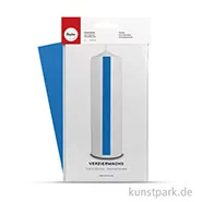 Artikelbild des Artikels “Verzierwachs 20x10 cm, 2 Stück Wachsfolie | Mittelblau“