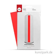 Artikelbild des Artikels “Verzierwachs 20x10 cm, 2 Stück Wachsfolie | Rot“