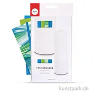 Artikelbild des Artikels “Verzierwachs-Set Kommunion - Blau-Grün, 4 Stück farblich sortiert “