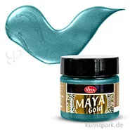 Artikelbild des Artikels “Viva Decor Maya-Gold 45 ml | Petrol“